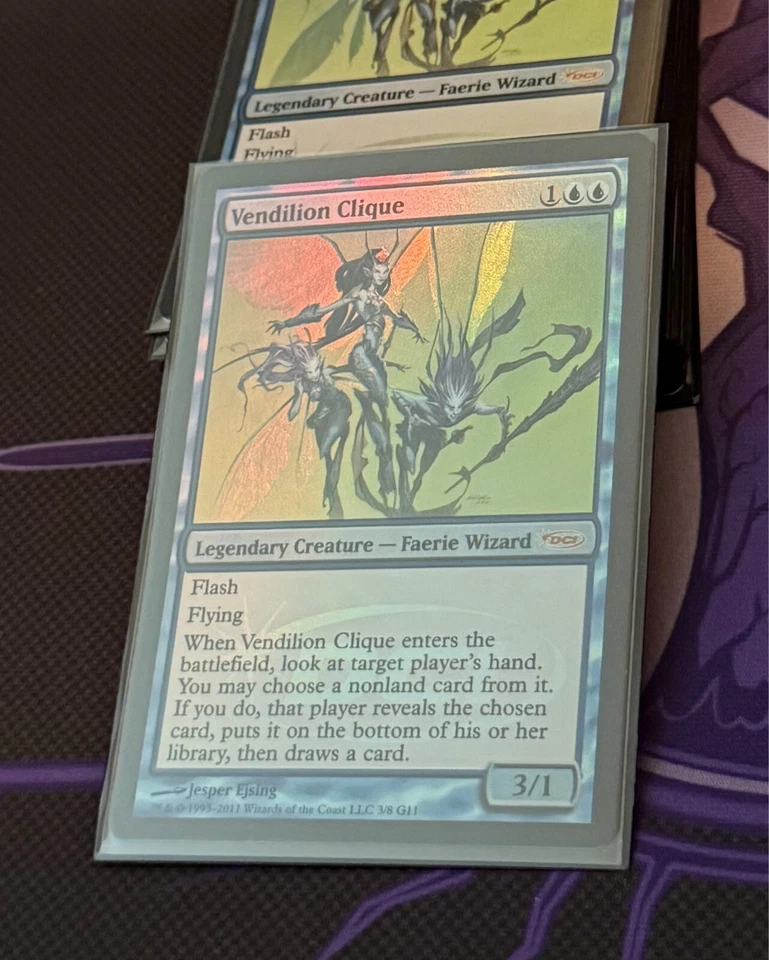 Foil Vendilion Clique NM+ Judge Promos - Image 4 of 4