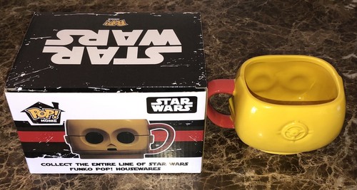 Taza de café de cerámica POP Home C-3PO Star Wars Funko NUEVA caja original - Imagen 2 de 3