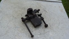 Old Vintage Antique Blacksmith Leg Drop Vice Small Metalwork Tool Forge 