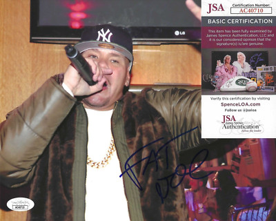 Fat Joe Signed 8x10 Photo w/ JSA COA #AC40710 Terror Squad