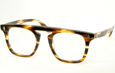NEW REM LONDON Deja Vu CLAY C. 3 TORTOISE BROWN EYEGLASSES GLASSES FRAME C3 46mm