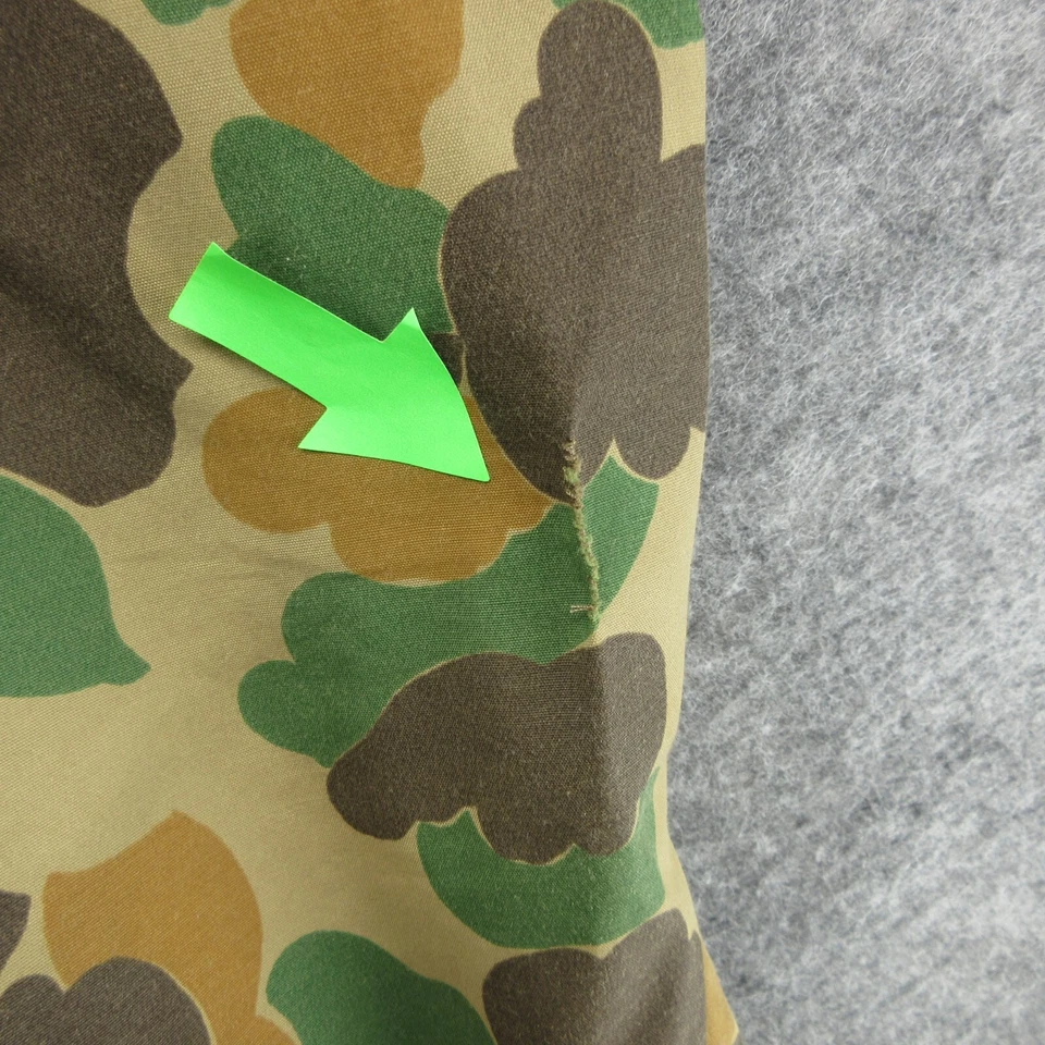 VTG Browning Jacket Mens Medium / Large Camo Hunting Made in USA Canvas 80s 90s - Image 4 of 4