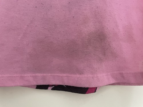 Disney Kids Girls Pink Polka Dot Minnie Mouse V-Neck Short Sleeve Nightgown Sz 3 - Picture 5 of 5