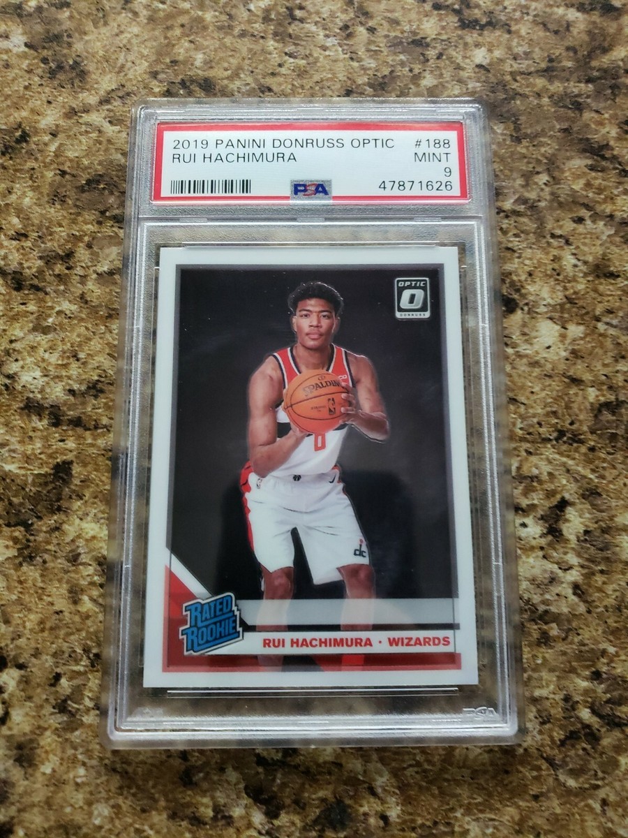 PSA 八村塁 2019 Panini Donruss Optic Rookie 2019 Panini Donruss Optic Rui Hachimura Rated Rookie PSA 9