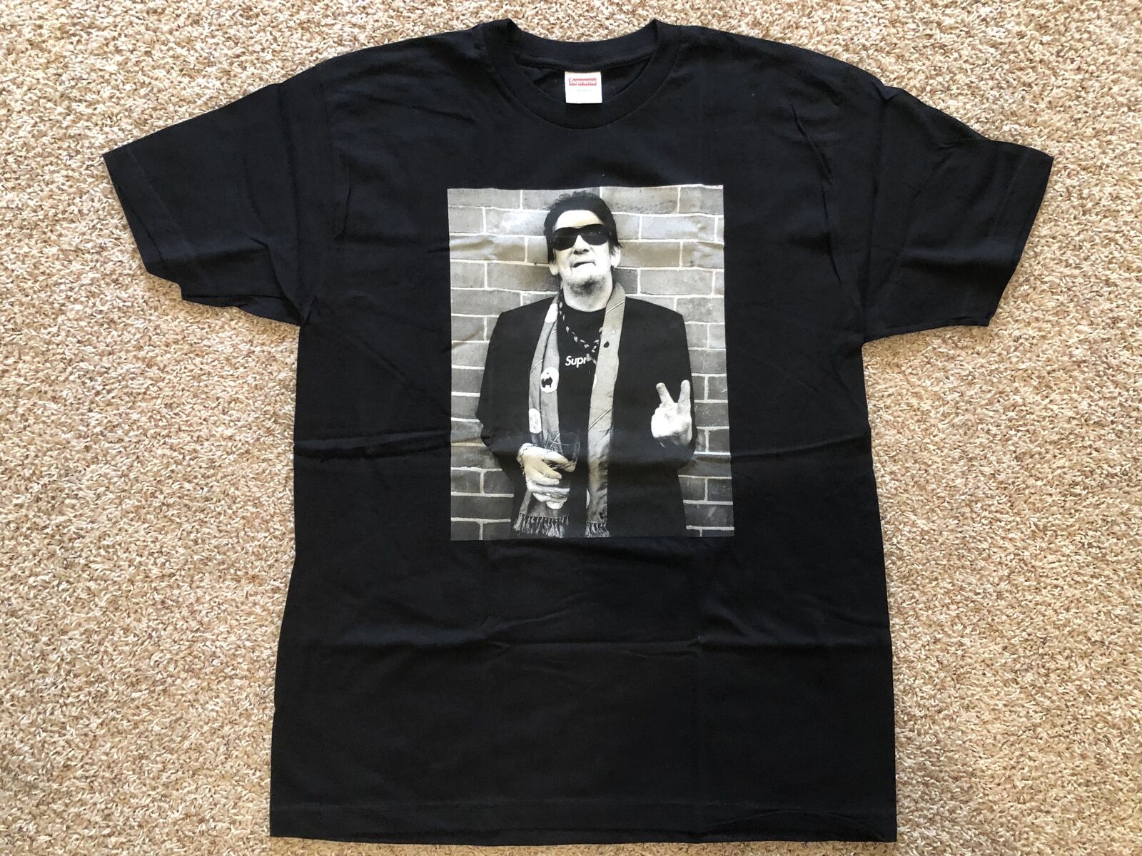 新品未使用 13FW Supreme Shane MacGowan Tee-