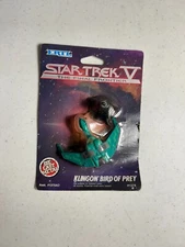 Star Trek V: The Final Frontier Movie Klingon Bird of Prey ERTL Die-Cast SEALED