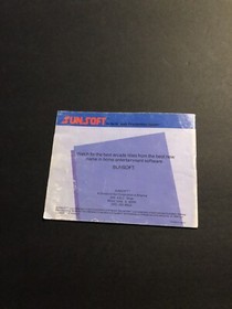 Xenophobe nes Manual Only