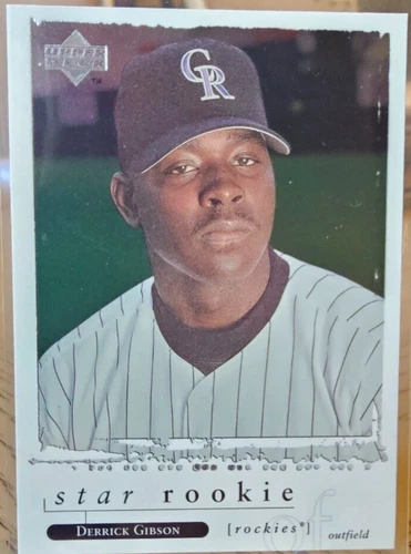 1998 Upper Deck Derrick Gibson RC #268 Colorado Rockies