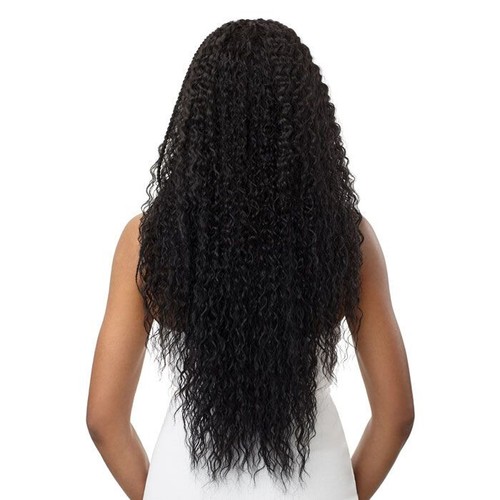 OUTRE 13X4 LACE FRONTAL WIG - STITCH BRAID RIPPLE WAVE 30" - Picture 4 of 5