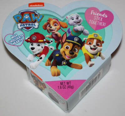 Nickelodeon - Paw Patrol Friends - Milk Chocolate Candy - 1.6 oz Best By 10/2026
