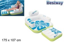 Fauteuil Gonflable Tiki Time Amusement Piscine Mer Été VAL