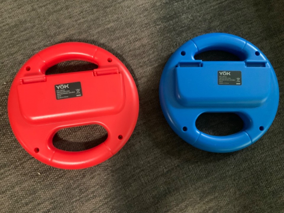 Yok Switch Controller Racing Wheel Blue & Red - Marion Cart | eBay