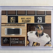 2018-19 SP Game Used Locker Essentials Marc-Andre Fleury #LE-MF