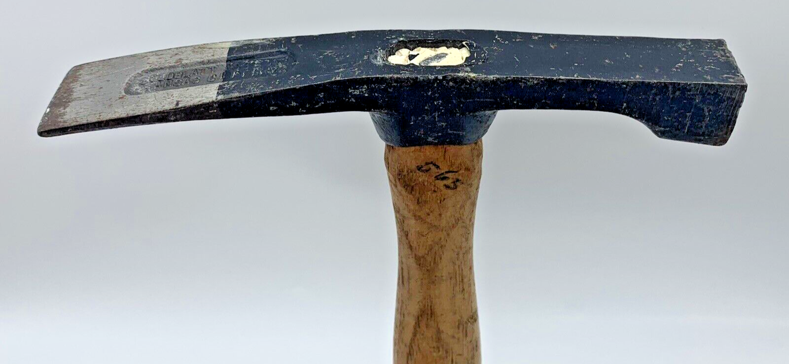 Vintage Goldblatt Tool Co. Rock Masonry Brick Laying Hammer Kansas City