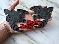 345 Hornet Badges Emblem Bee 2 Red Eye Badges Fender Angry Aggressive 345 Hornet Badges Emblem Bee 2 Red Eye Badges Fender Angry Aggressive