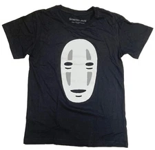 Spirited Away No-Face Black Men's T-Shirt New