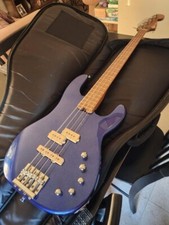 Charvel Pro Mod San Dimas Electric Bass Guitar, 4 string, Mystic Blue