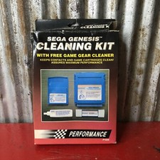 Performace Sega Genesis  Game Gear Cleaning Kit P-006 Vintage Complete In-Box