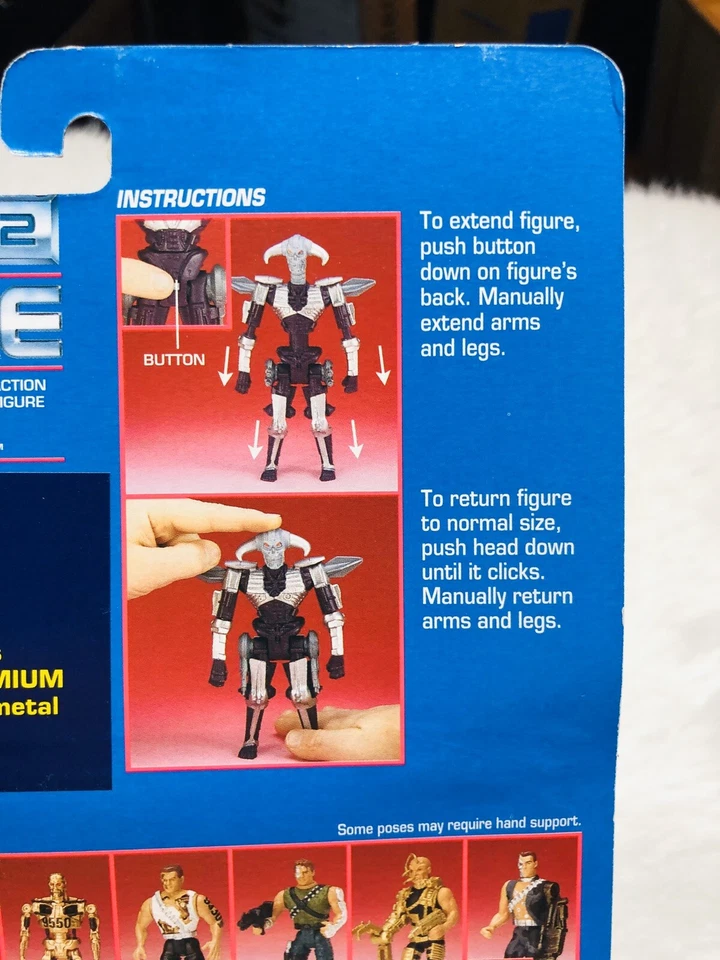Kenner 1992 Terminator 2 Future War - Kromium Foto 4 de 4