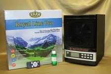 ✅2025 ROYAL HEPA FRESH Air Purifier 2 UV Anti Virus Ozone CLEANER DELUXE BLACK