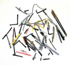Vintage 1980's-90's ACTION FIGURE MIXED WEAPONS AND SWORDS LOT G.I. JOE & MORE!