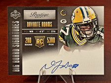 Davante Adams 2014 Panini Prestige #17 Draft Big Board Auto Rookie (RC) Packers