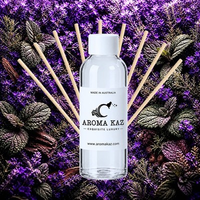 Patchouli & Lavender Reed Diffuser Oil Refill Vegan Alcohol-Free 3 Sizes
