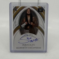 2022 Panini Immaculate Collection WWE Wrestling Cards Checklist 25