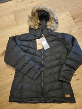 Image of Trespass Womens Coat Size Large Black Brand New