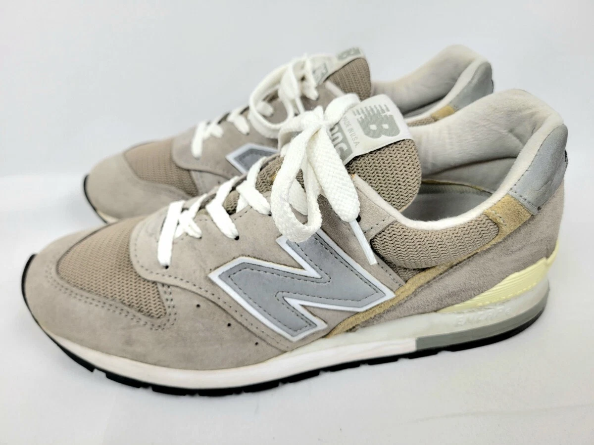 New Balance M996 Colore Grigio Made in USA Larghezza D Sneaker senza scatola Uomo Us7 5