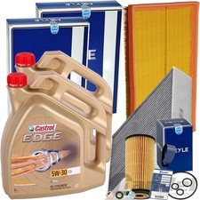 MEYLE FILTERSET+CASTROL 5W30 ÖL für MERCEDES V KLASSE+VITO W447 CDI AB BJ 03.14