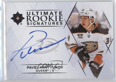2023 Ultimate Collection Rookie Signatures Pavel Mintyukov #URS-PM Auto RC 12cy