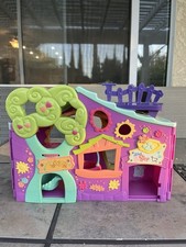 Littlest Pet Shop Treehouse Playset with Authentic LPS and Babies Included