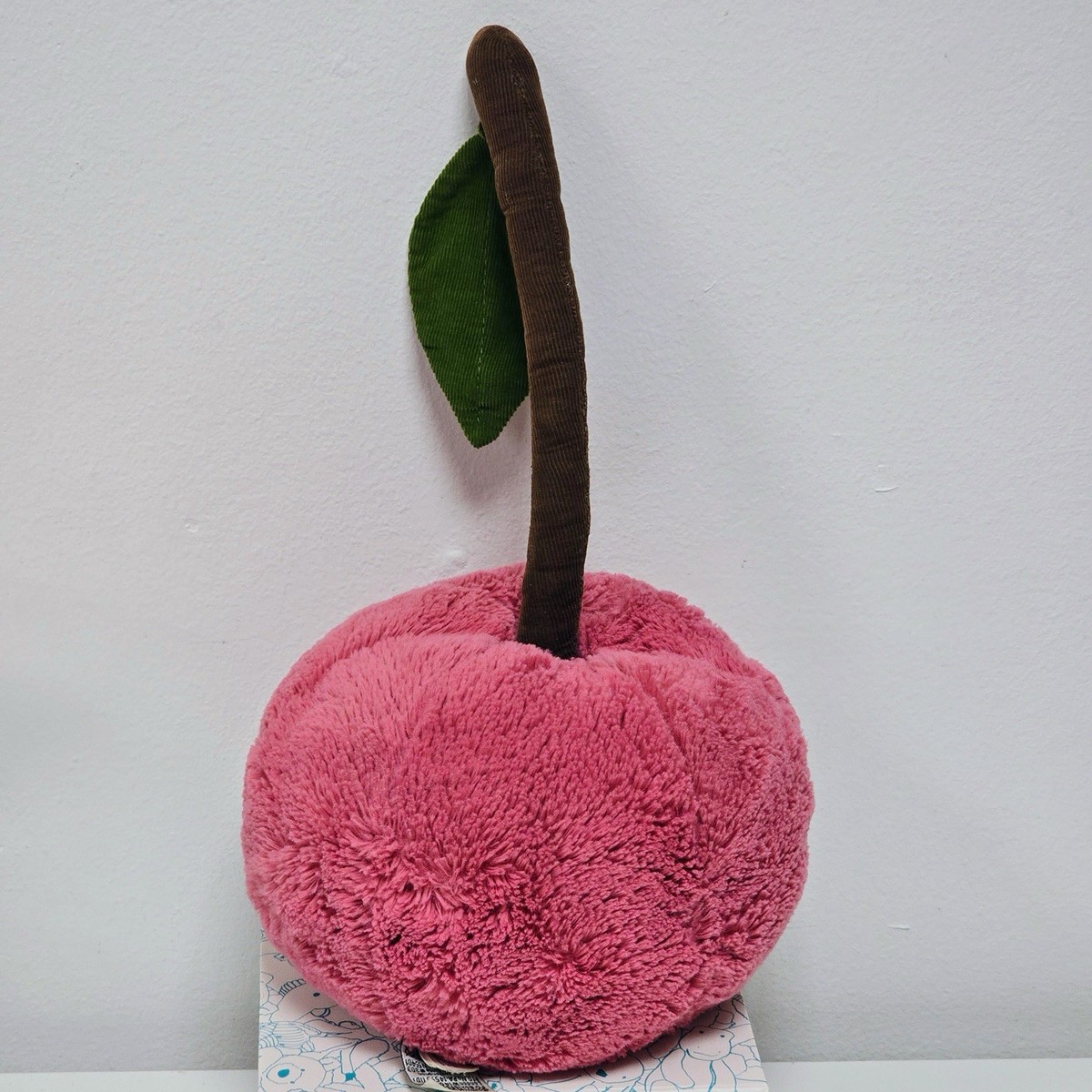 Retired Jellycat Amuseables Cherry Large Rare Amuseable Cherry