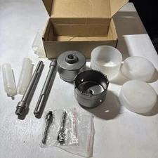 100mm 4 Inch Concrete Masonry Hole Saw Coated Drill Bit with Bit Shank Set of 2