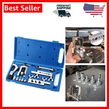 Versatile HVAC Flaring Tool Kit - Single Flaring and Swaging, 45°, Portable