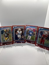 2024 Panini Optic Red Mojo Rated Rookie Lot Aj Barner Kimani Vidal Javon Bullard