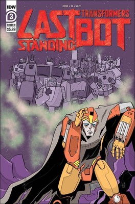 Transformers: Last Bot Standing #3B VF/NM; IDW | w/Bag+Board