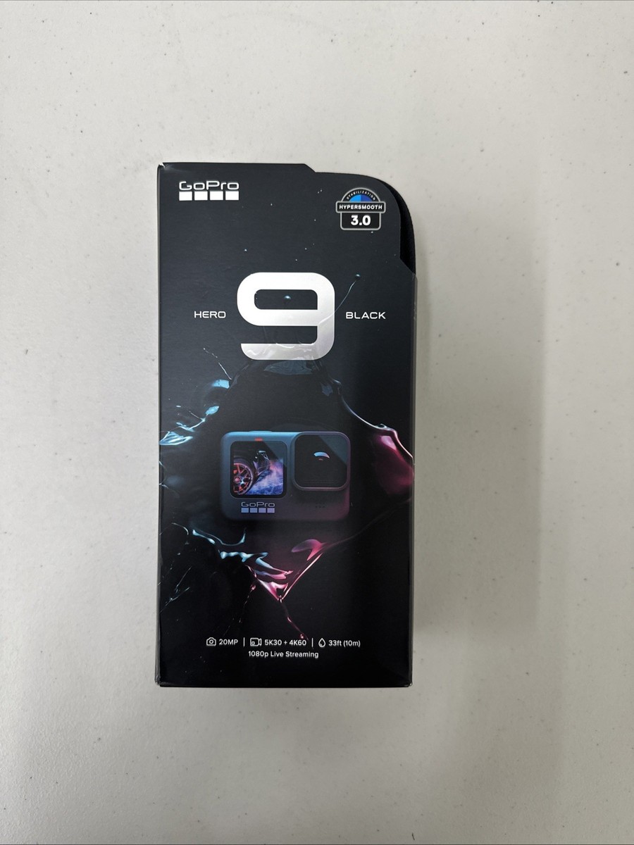 GoPro HERO9 Action Camera - Black for sale online | eBay