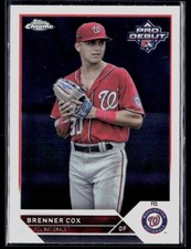 Brenner Cox - 2023 Topps Pro Debut Chrome FCL Nationals