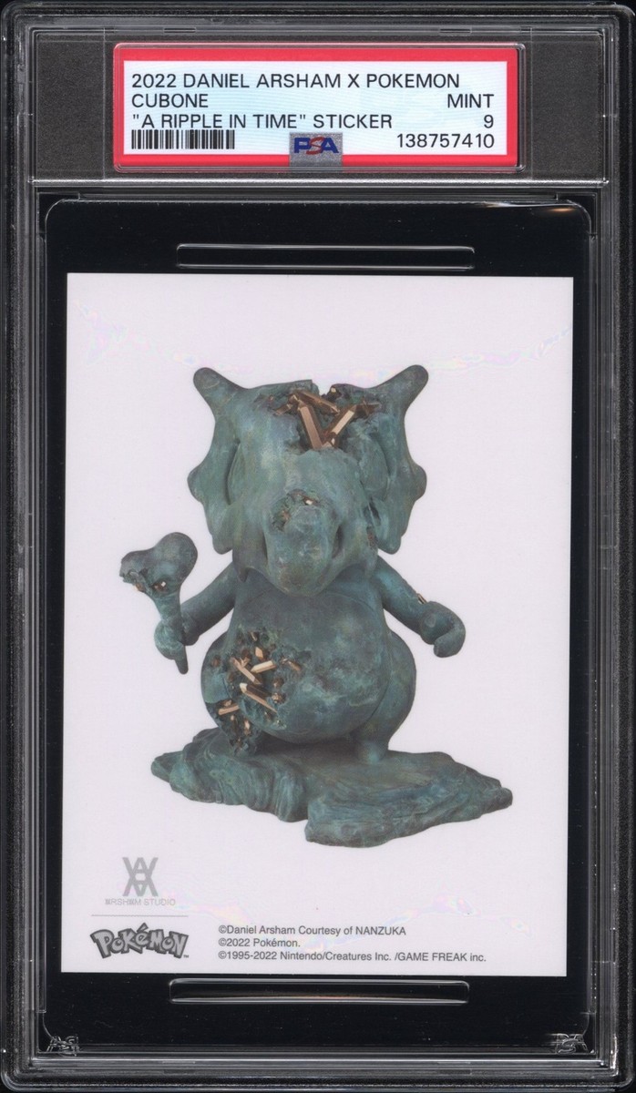 数量限定 Daniel Arsham x Pokemon ポケモン ステッカー 2022 DANIEL ARSHAM X POKEMON 