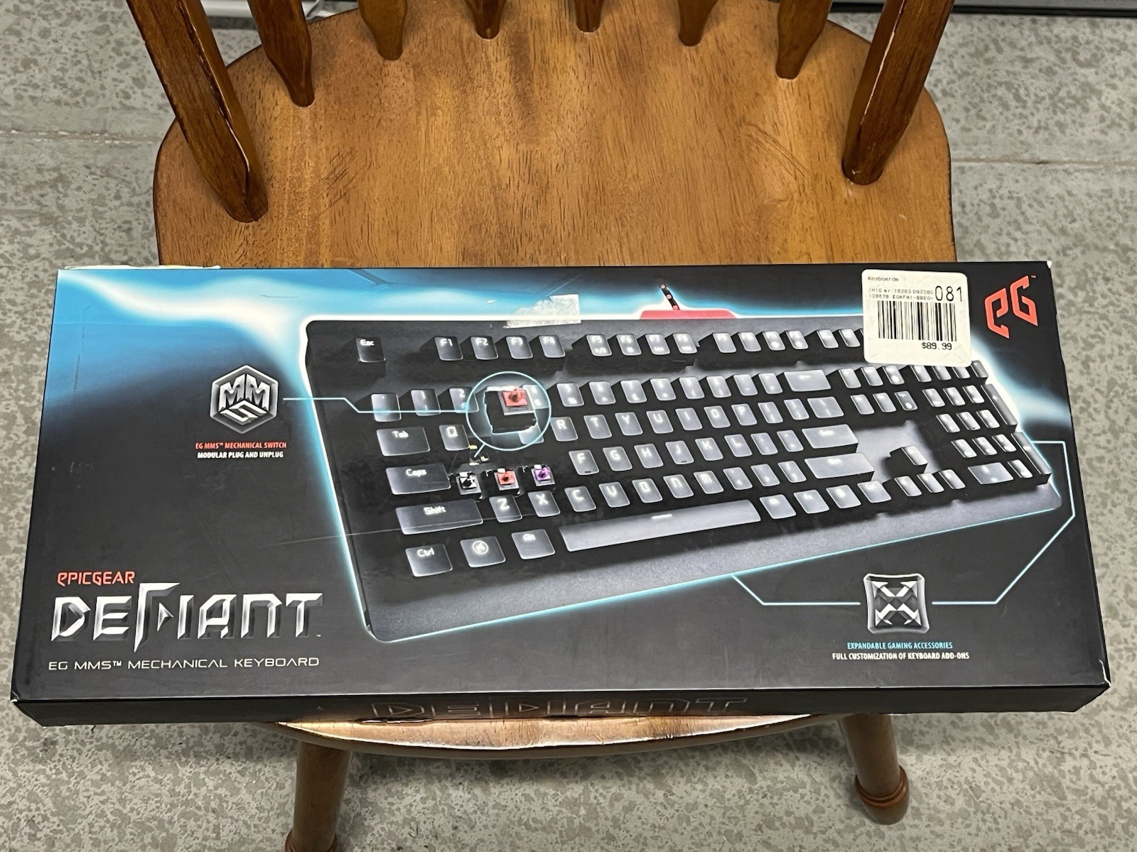 EpicGear Defiant Backlit Mechanical Keyboard Black