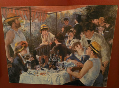 Pierre-Auguste Renoir Luncheon of the Boating Party Lithograph Print 28x21