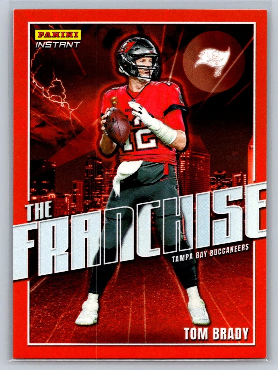 2022 Panini Instant Tom Brady THE FRANCHISE 1/421 SP Tampa Bay Buccaneers #TF30