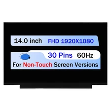 5D10Q11724 for Lenovo 330S-14 530S-14 LED LCD Screen Replacement 14.0" FHD 30Pin
