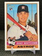 2025 Topps Heritage - #362 RC Shay Whitcomb Houston Astros