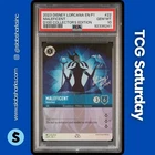 2023 DISNEY LORCANA #22/P1 MALEFICENT D100 COLLECTOR'S EDITION PSA 10