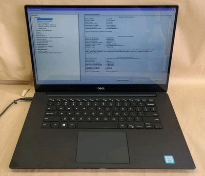 Dell XPS 15 9560, Intel Core i7-7700HQ @ 2.8GHz, 8GB RAM, NO SSD