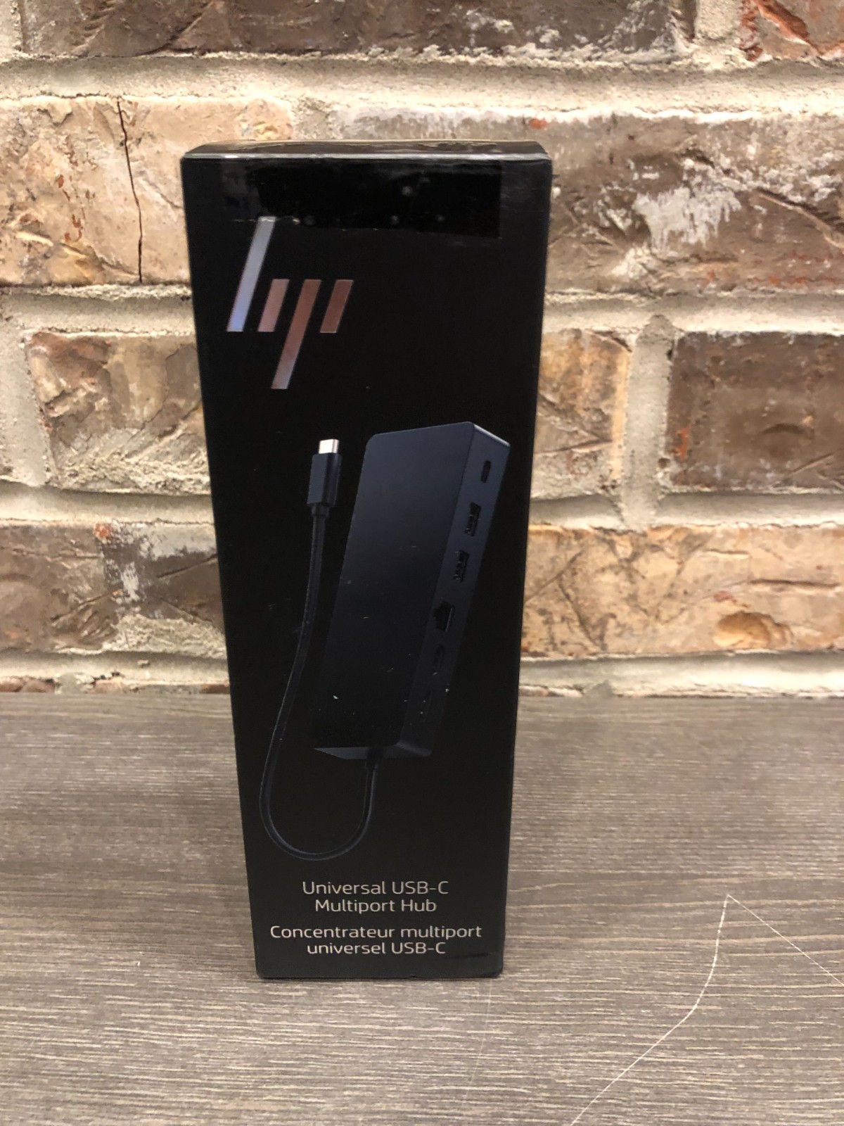 HP Universal USB-C Multi-Port Hub 50H98AA#ABL Black