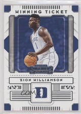 2020-21 Panini Contenders Draft Picks Winning Tickets Zion Williamson #1 wq8